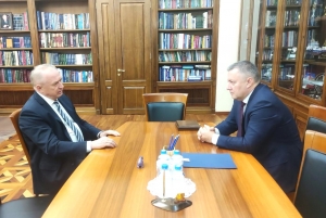 Сергей Катырин встретился с губернатором Иркутской области Игорем Кобзевым