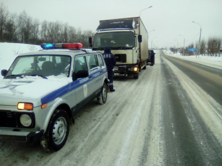 В Смоленской области   задержали  два грузовика с яблоками, ввозимых из Белоруссии без документов. Водитель одного из них устроил гонки