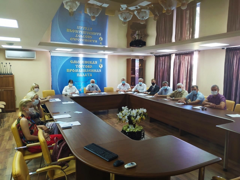 Совет Смоленской ТПП обсудил результаты работы Палаты в первом полугодии 2021 года