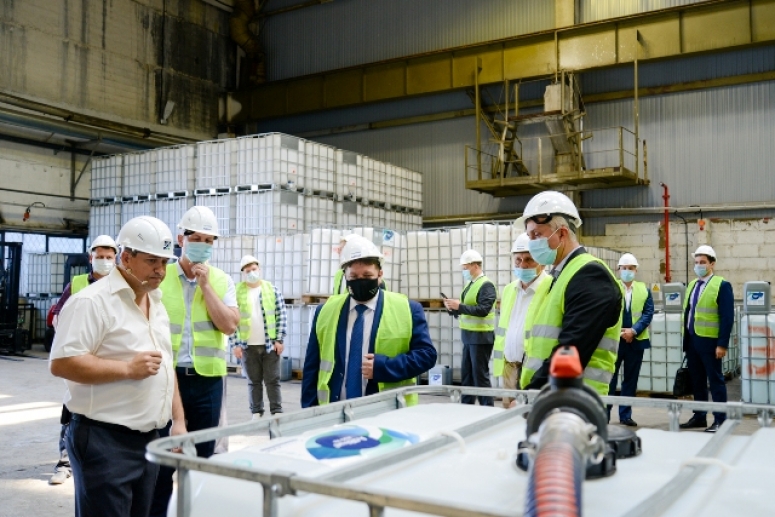 В Ярцевском районе открылся завод компании «Уралхим» по производству жидкого реагента AdBlue