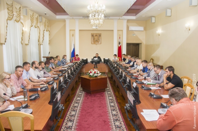 Руководство Смоленской ТПП приняло участие в заседании Совета по МСП