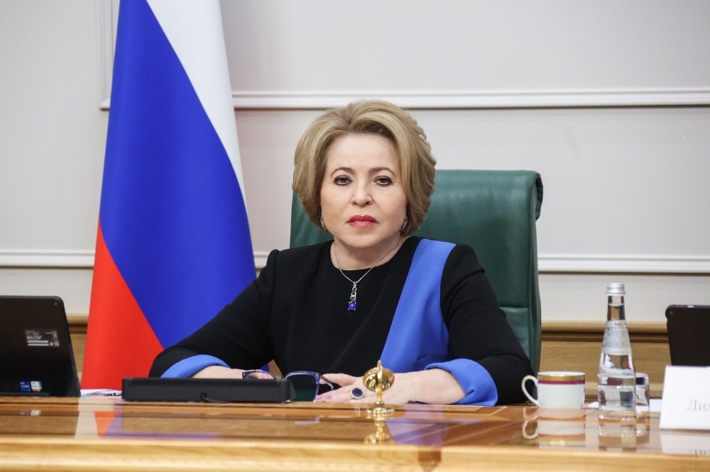 Валентина Матвиенко: ТПП РФ оказывает активную поддержку государству в сфере развития предпринимательства